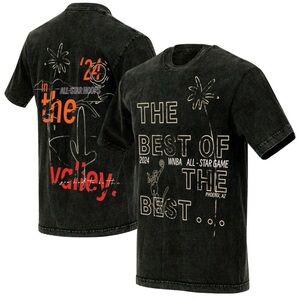 Unisex 2024 WNBA All Star Weekend Black Best of the Best Tshirt